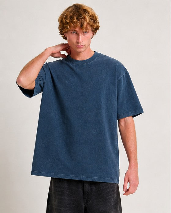 Homies Denim Wash Boxy Fit Tee